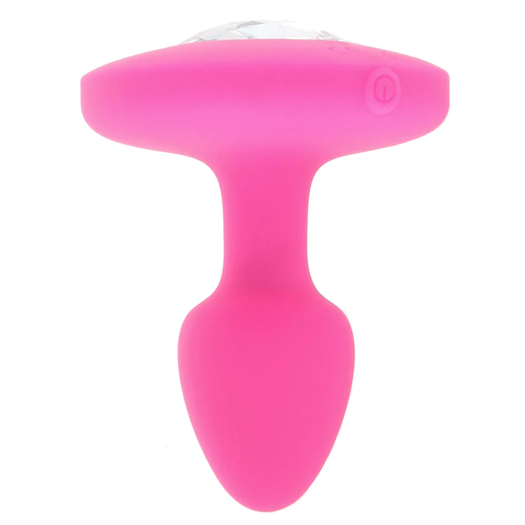 Cheeky Gems Small Vibrating Probe in Pink - Image 3