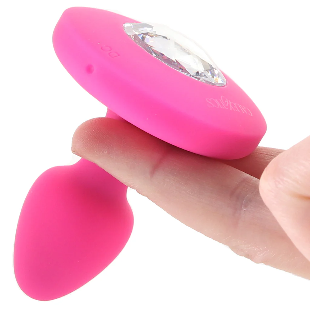 Cheeky Gems Small Vibrating Probe in Pink - Image 4