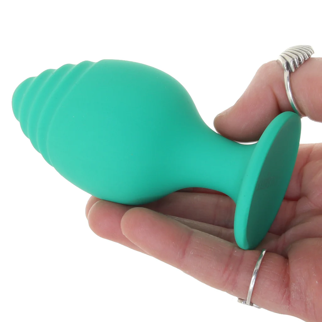 Cheeky Green Textured Butt Plug Set - Image 4