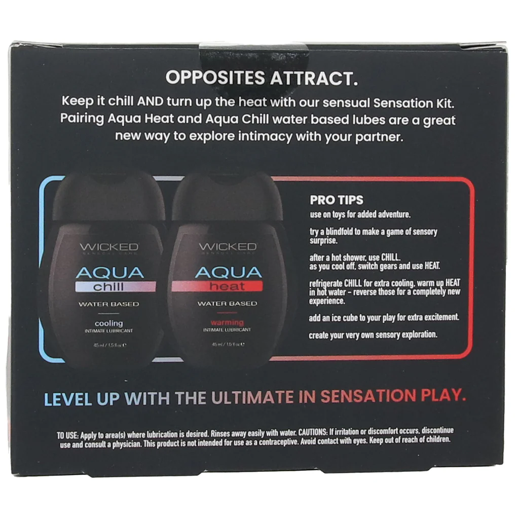 Chill + Heat Sensation Lube Kit - Image 8