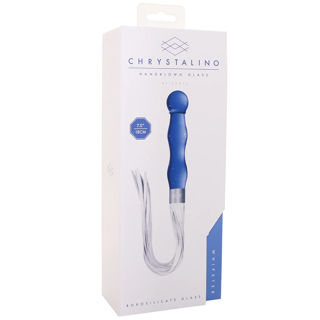 Chrystalino Whipster Glass Handled Flogger - Image 6