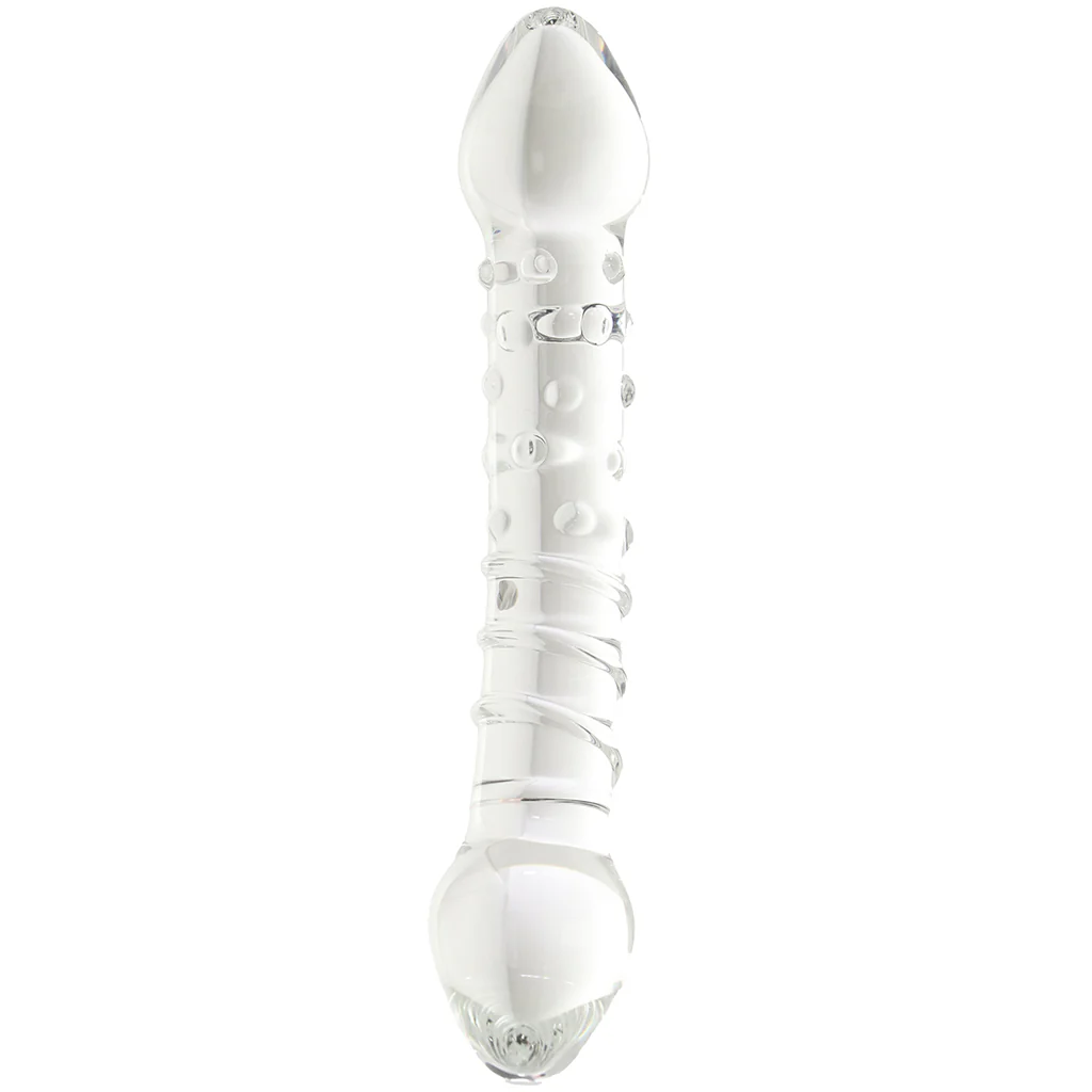 Clarity Celestial Bliss Swirly Glass Dildo - Image 2