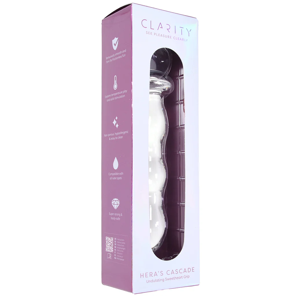 Clarity Hera's Cascade Glass Dildo - Image 9