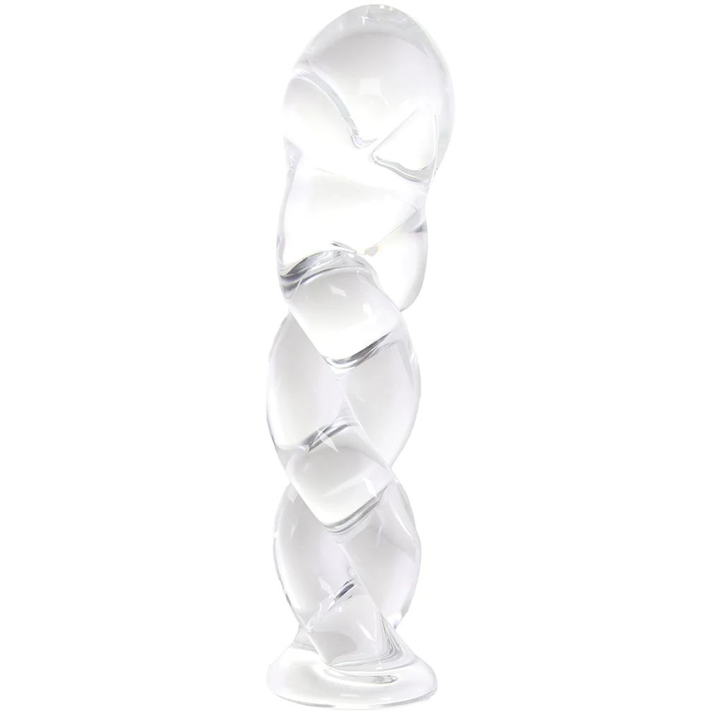 Clarity Seraphic Braid Glass Dildo - Image 2