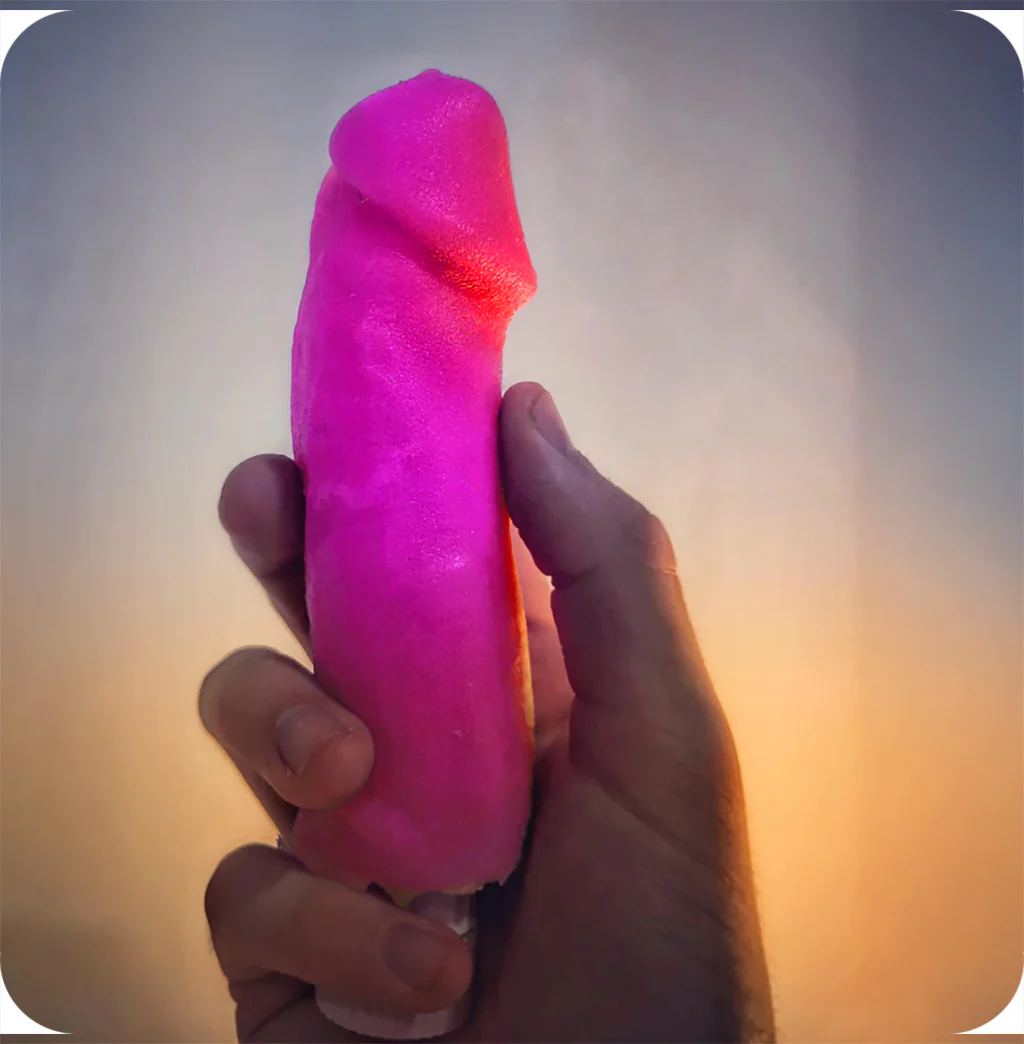 Clone-A-Willy Glow in the Dark in Hot Pink - Image 4