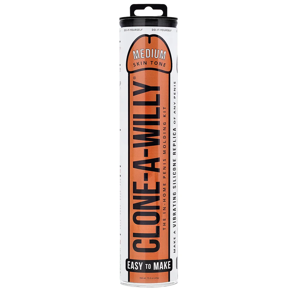 Clone-A-Willy Vibrator Kit in Medium Skin Tone - Image 9