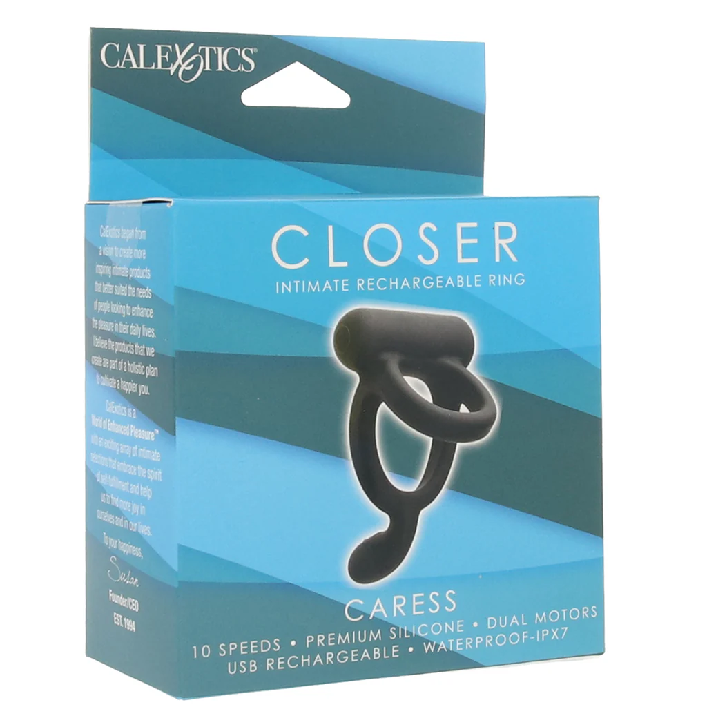 Closer Caress Rechargeable Cock Ring - Image 9