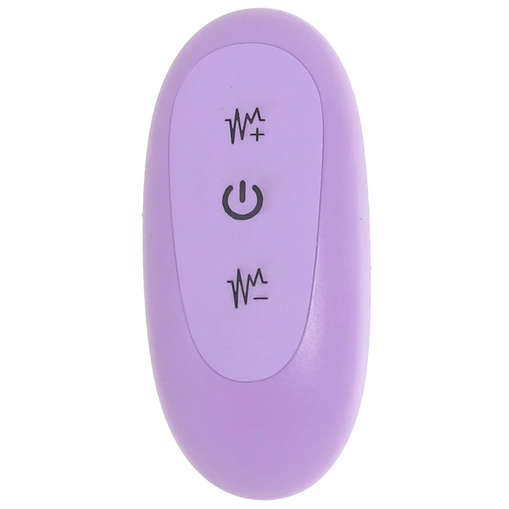 Colours 6 Inch Ribbed Remote Vibe in Purple - Image 6