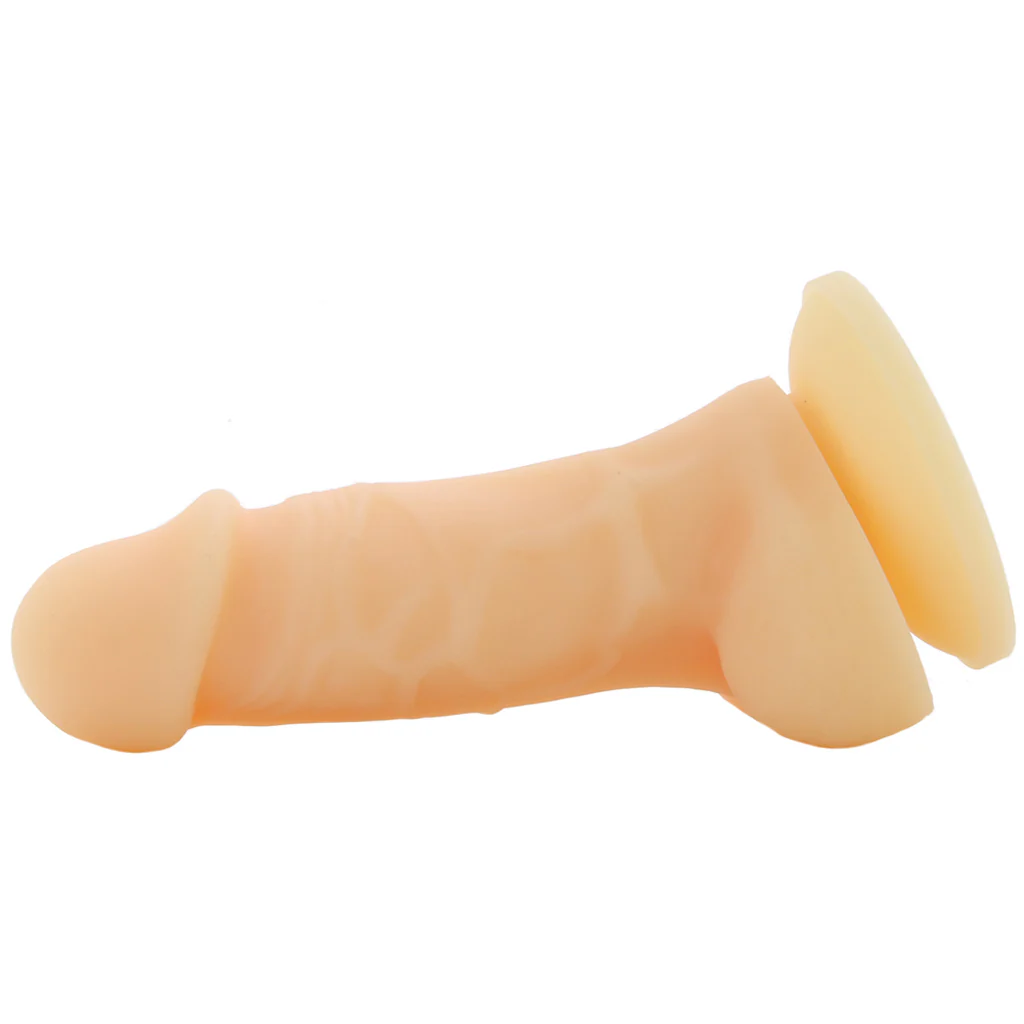 Colours Pleasures 4 Inch Silicone Dildo in Cream - Image 3