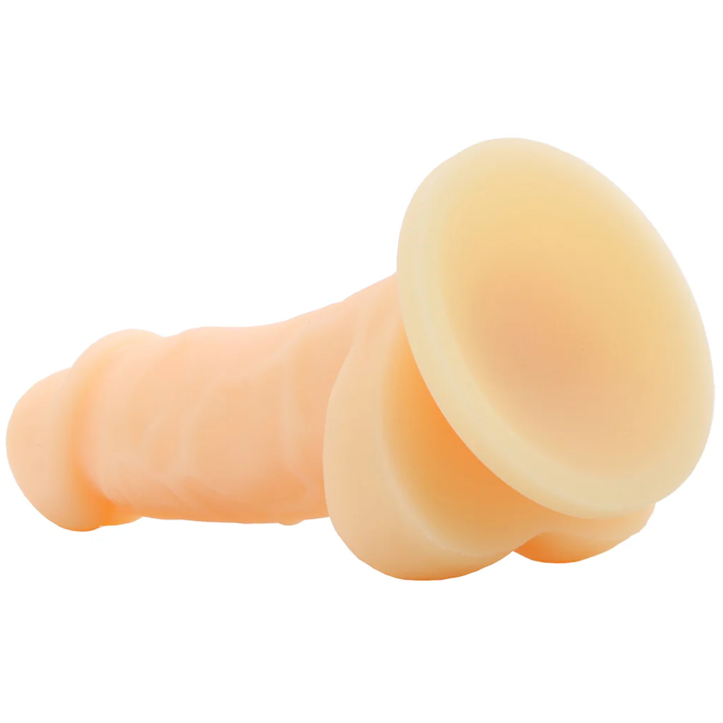 Colours Pleasures 4 Inch Silicone Dildo in Cream - Image 5