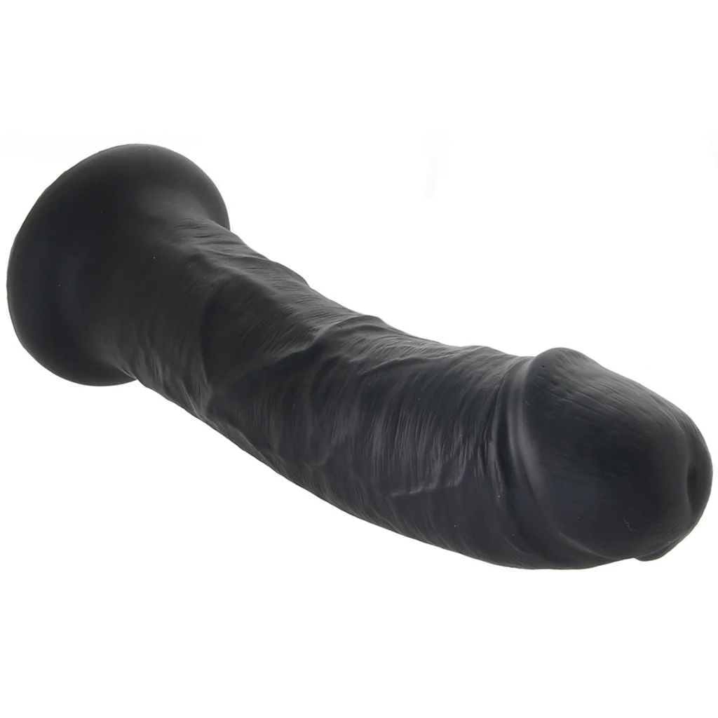 Colours Pleasures 7 Inch Girth Dildo in Black - Image 2