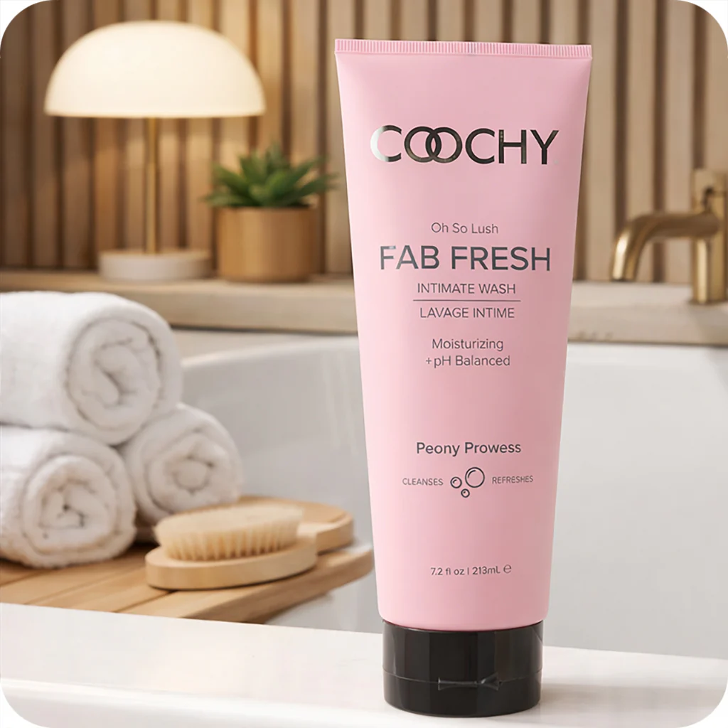 Coochy Fab Fresh Intimate Wash 7.2oz/213ml in Peony Prowess - Image 3
