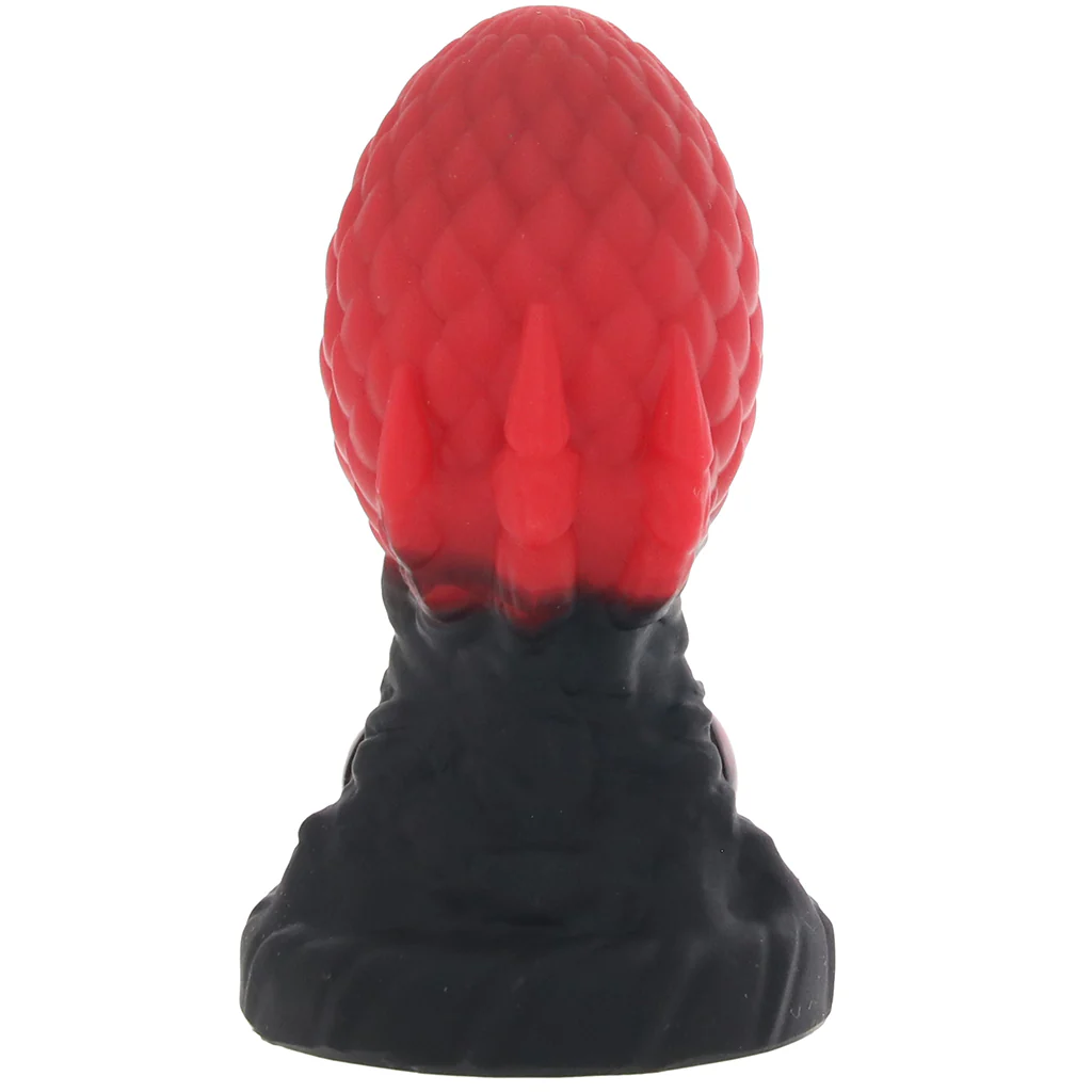 Creature Cocks Eye of the Dragon Silicone Plug in Red - Image 3