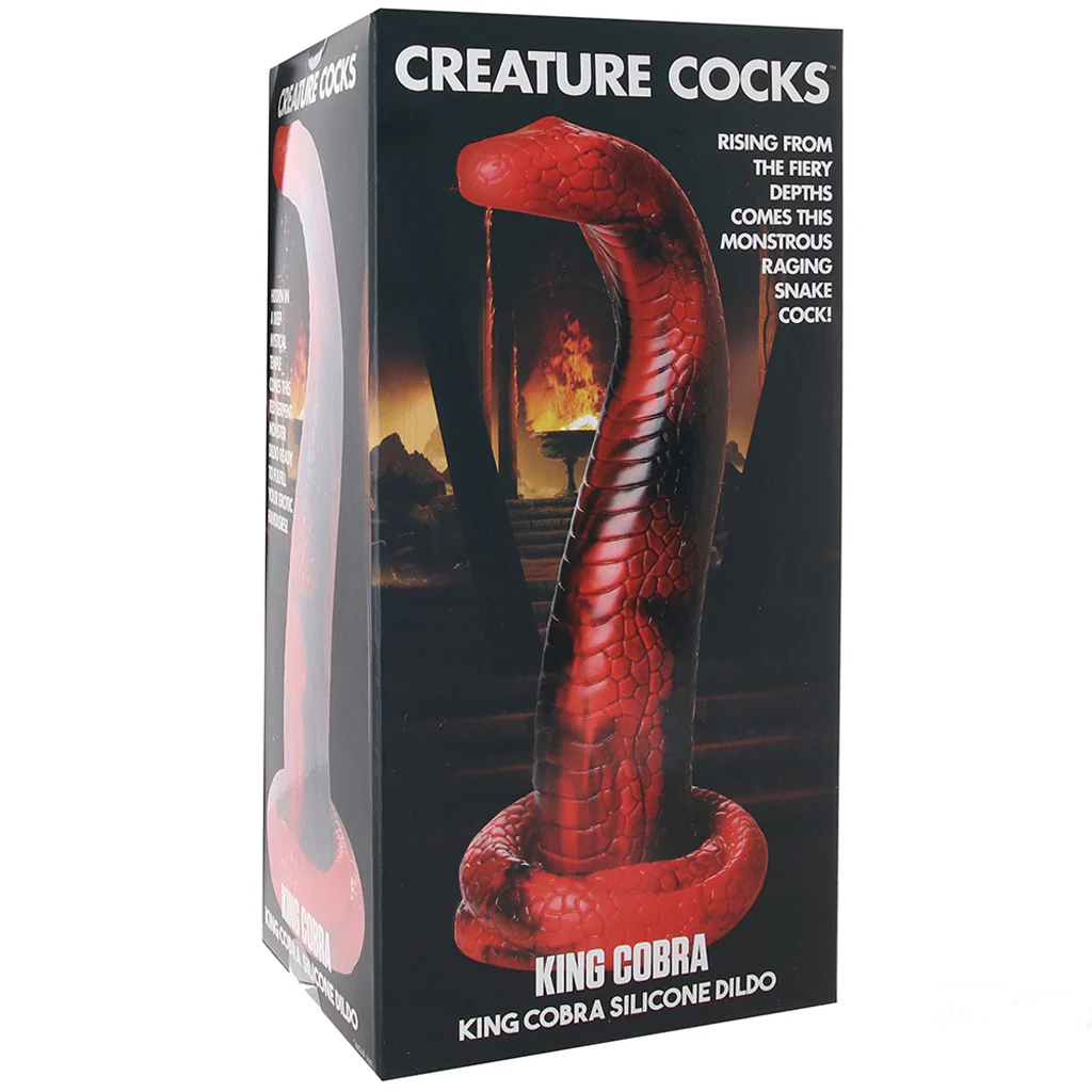 Creature Cocks King Cobra Silicone Dildo - Image 6