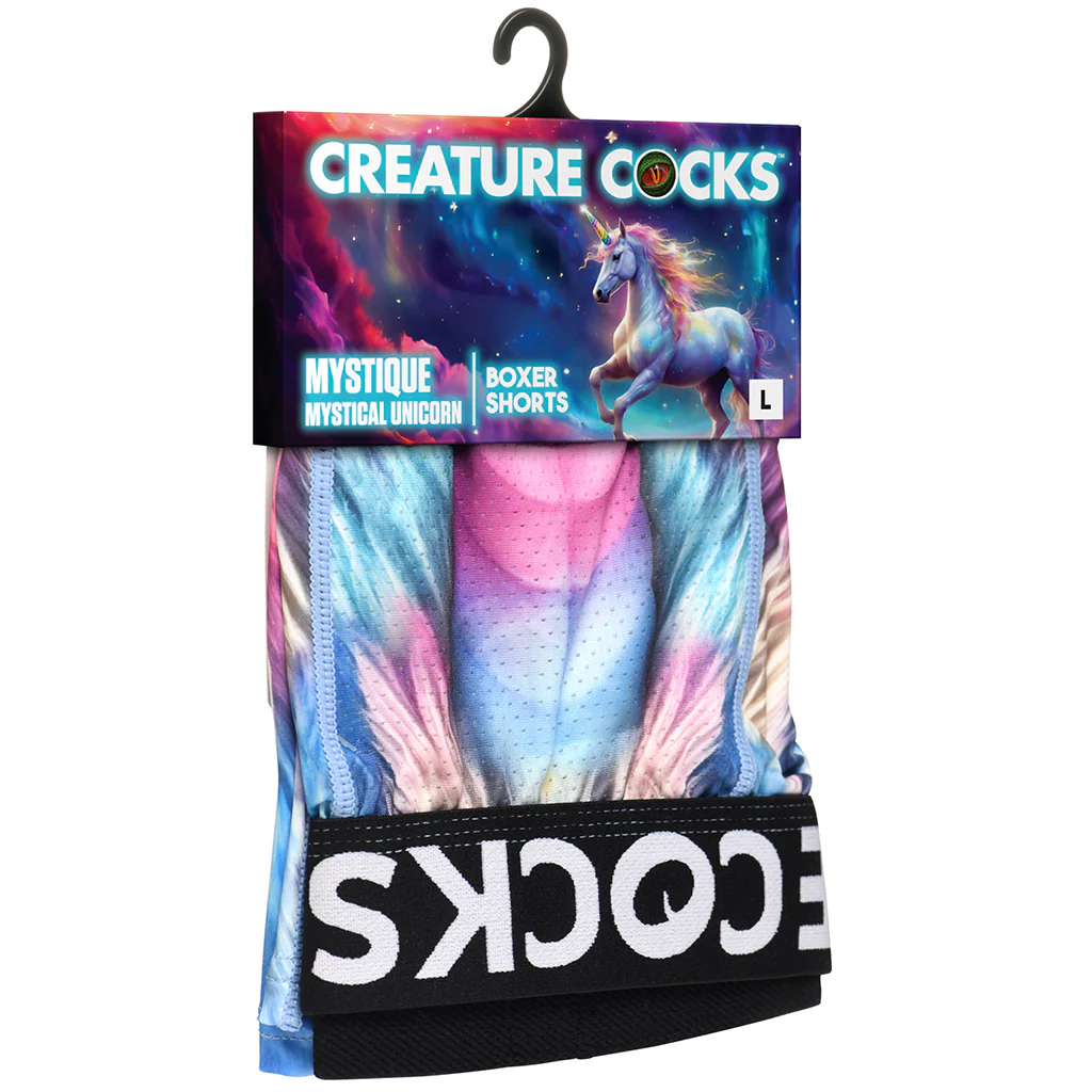 Creature Cocks Mystique Unicorn Boxer Shorts - Image 9