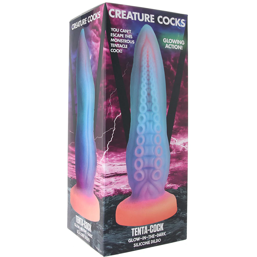 Creature Cocks Tenta-Cock Glow-in-the-Dark Dildo - Image 6
