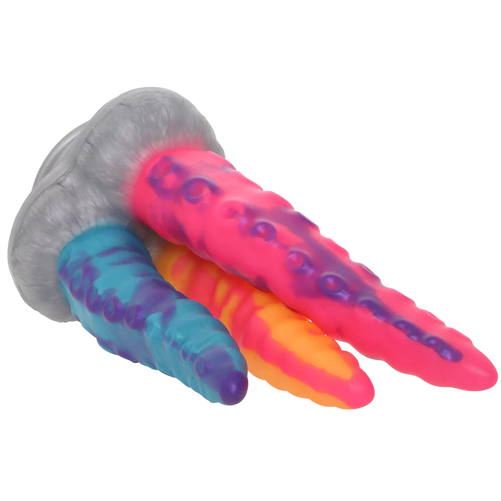 Creature Cocks Tenta-Trio Silicone Dildo - Image 7