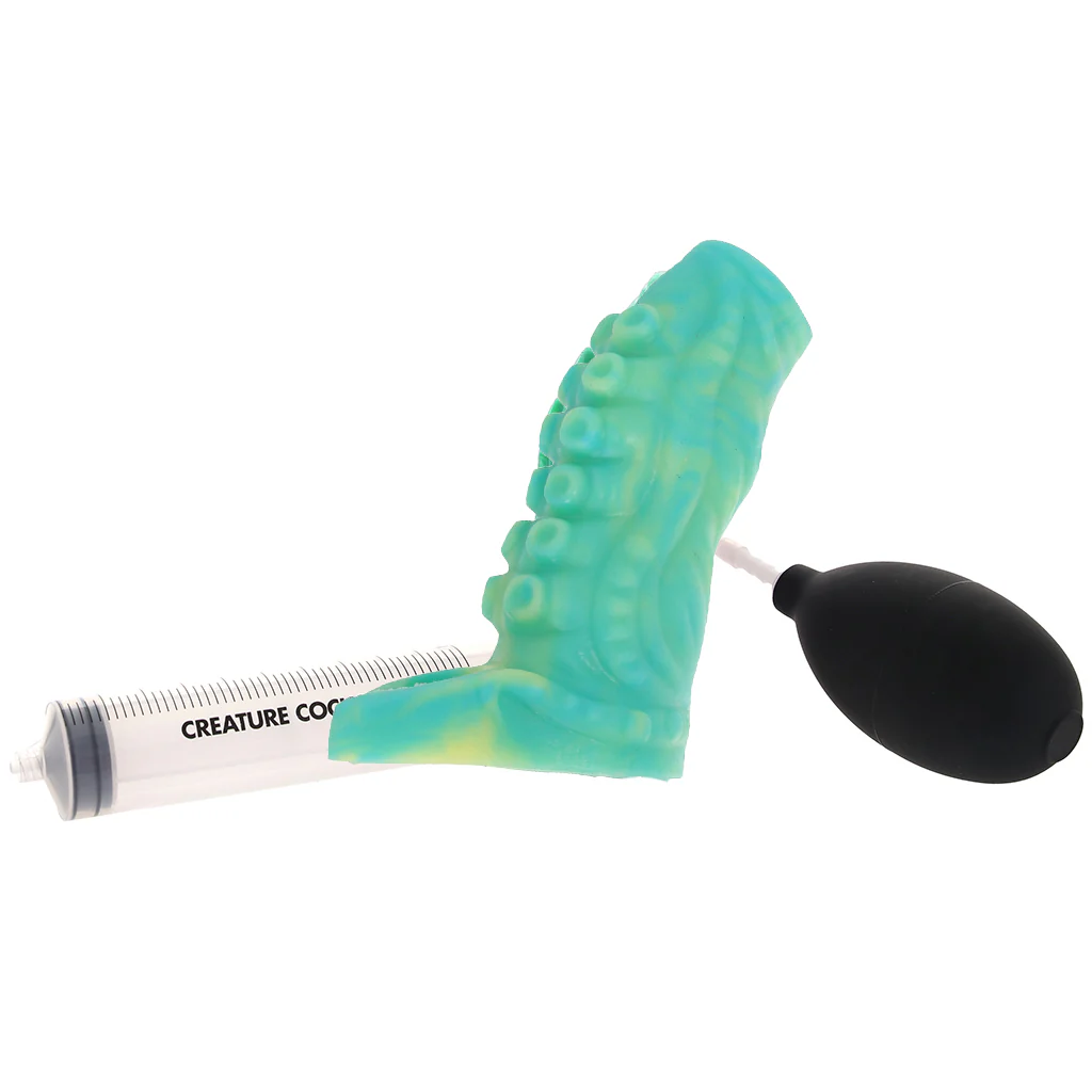 Creature Cocks Tentacle Squirting Enhancer in Green - Image 8