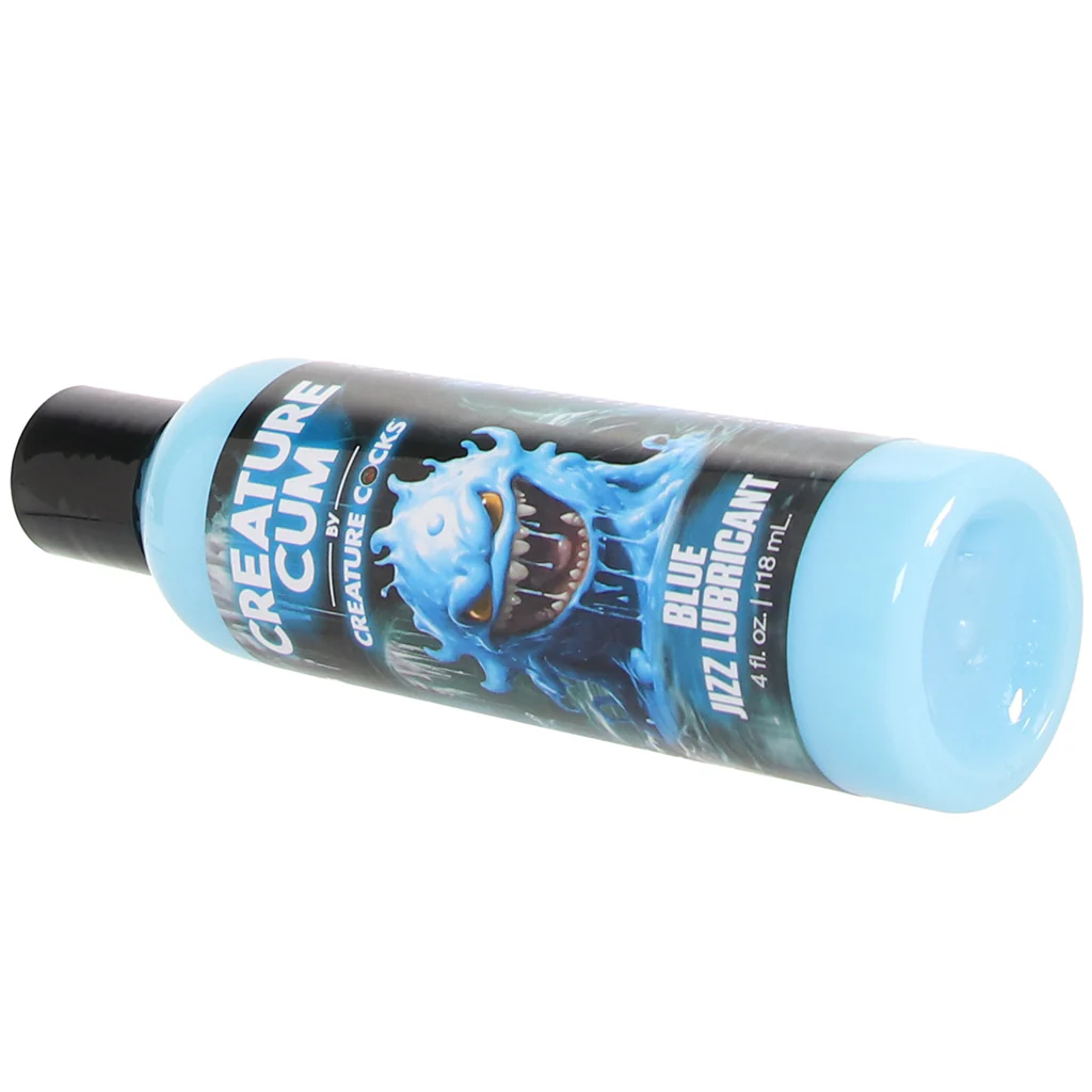 Creature Cum Water-Based Blue Lube in 4oz/118ml - Image 5