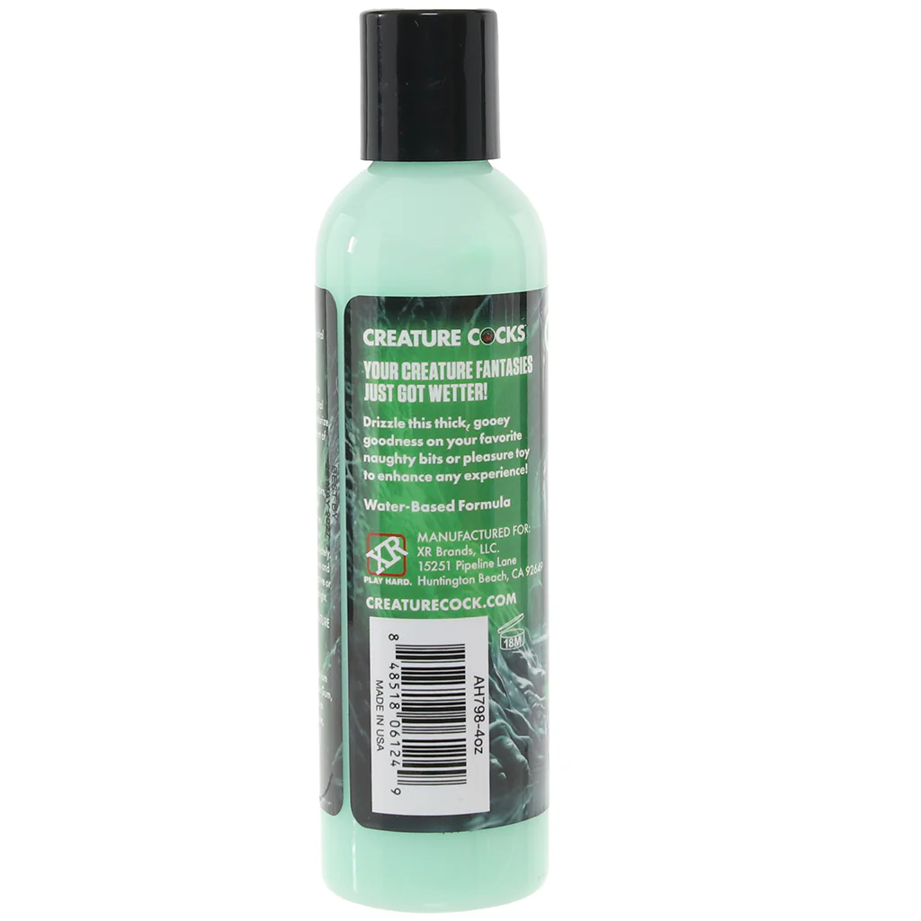 Creature Cum Water-Based Green Lube in 4oz/118ml - Image 9