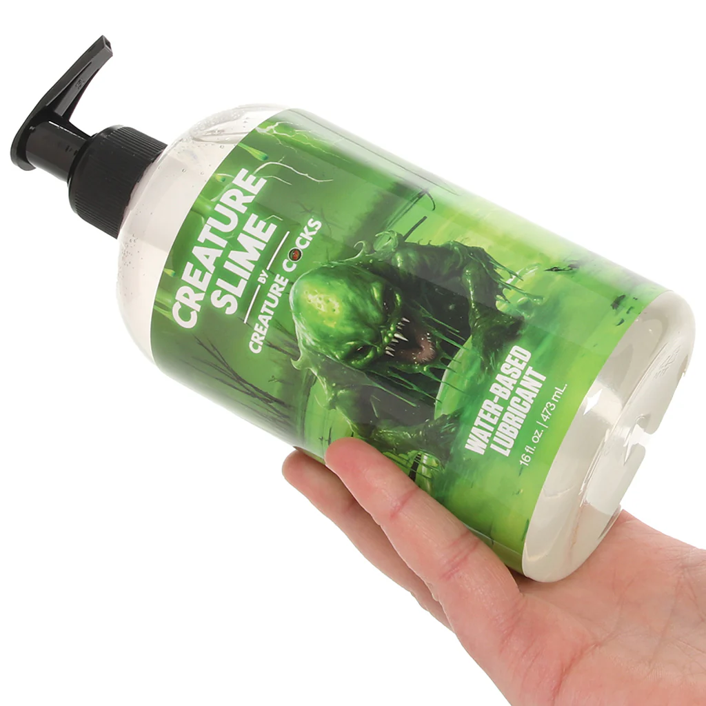 Creature Slime Water-Based Lube in 16oz/473ml - Image 4
