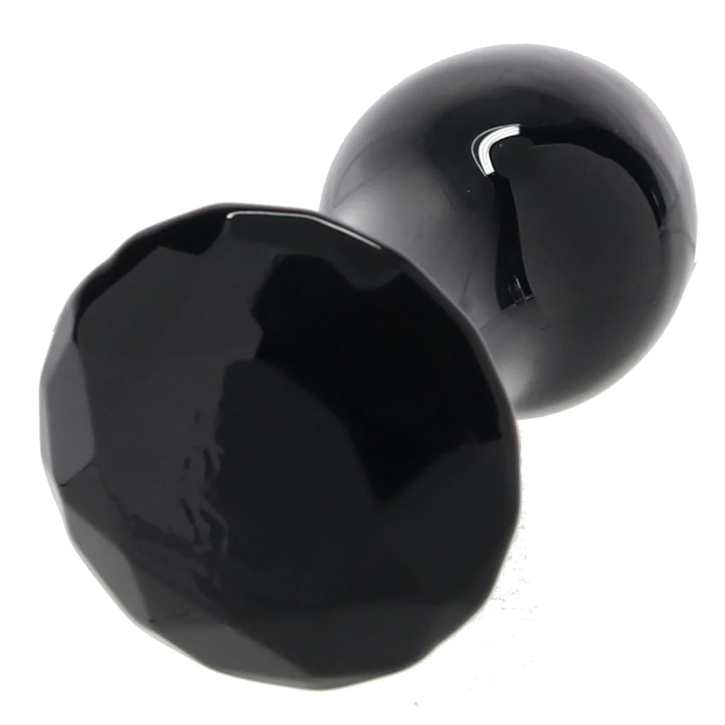 Crystal Glass Gem Plug in Black - Image 5
