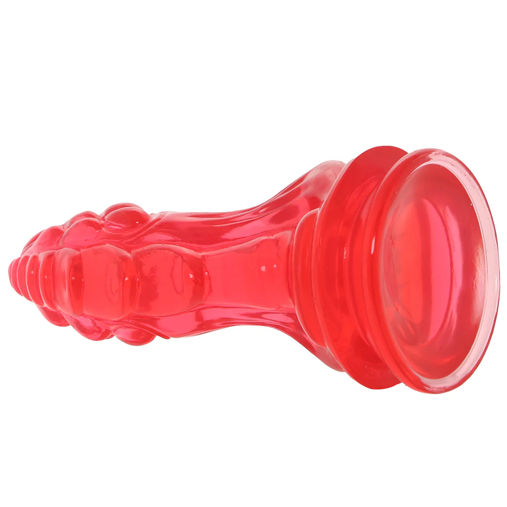 Crystal Jellies 8.5 Inch Invader Dildo in Pink - Image 6