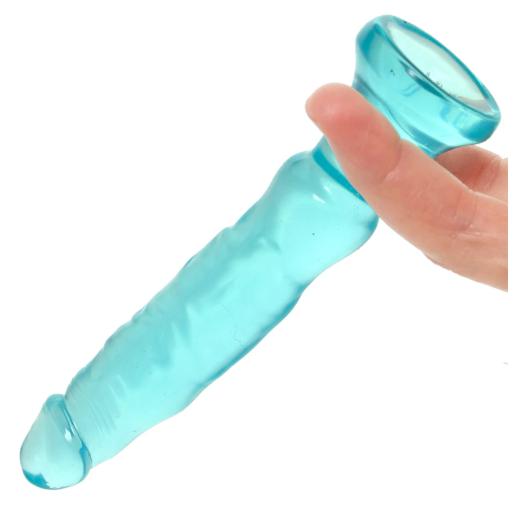 Crystal Jellies Anal Starter Dildo in Teal - Image 7