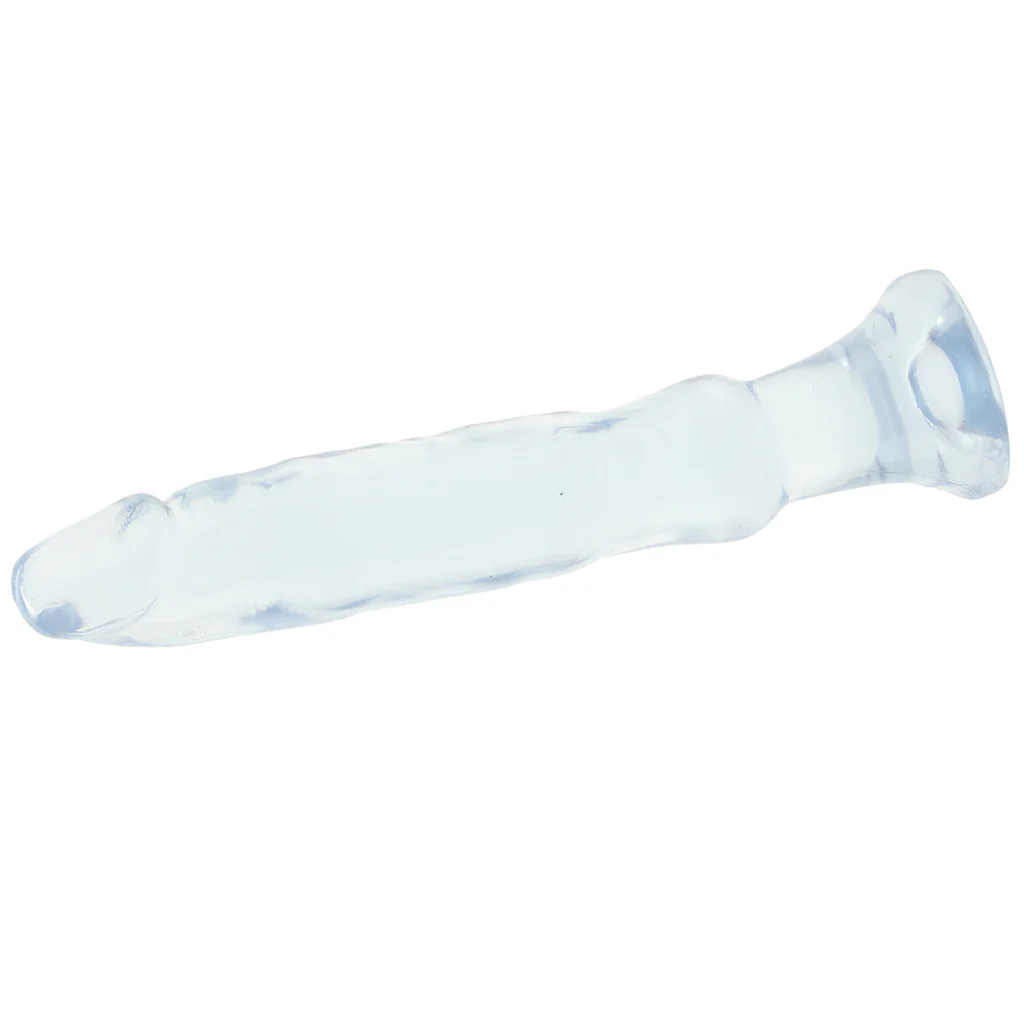 Crystal Jellies Anal Starter Dildo in Clear - Image 3