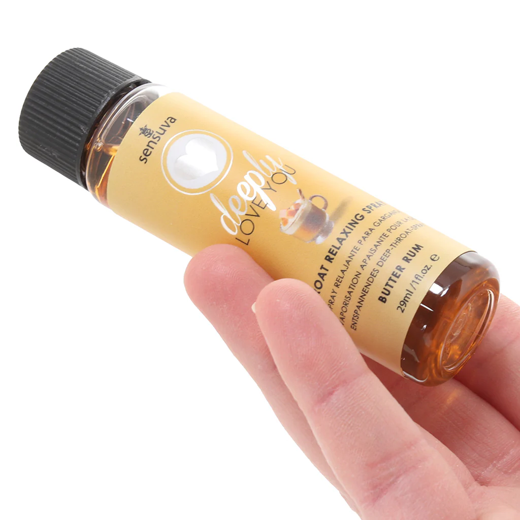 Deeply Love You Throat Relaxer 1oz/29ml in Butter Rum - Image 4