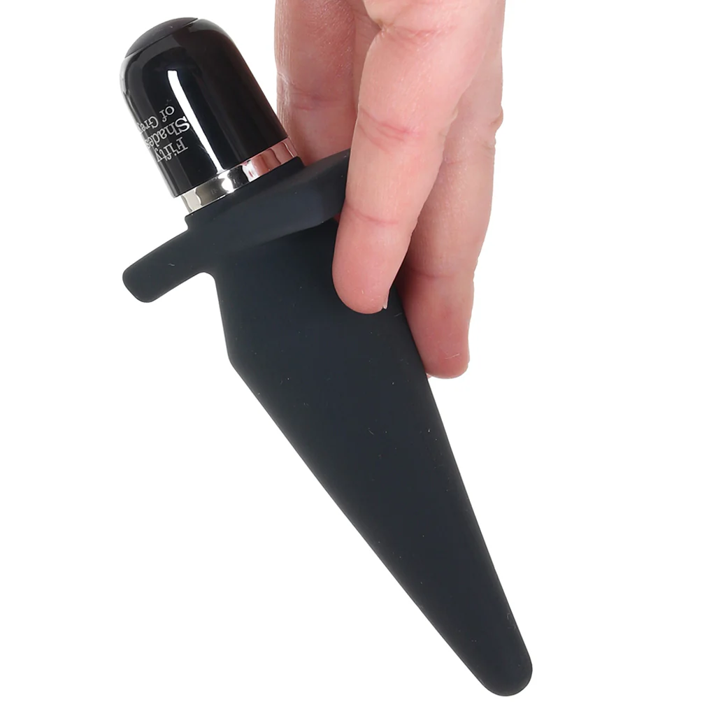 Delicious Fullness Vibrating Silicone Butt Plug - Image 4