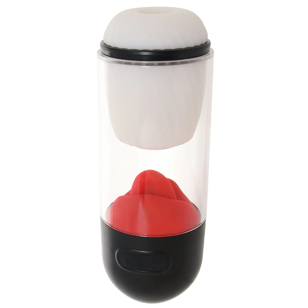Delite Realistic Masturbator with Tongue Action - Image 3