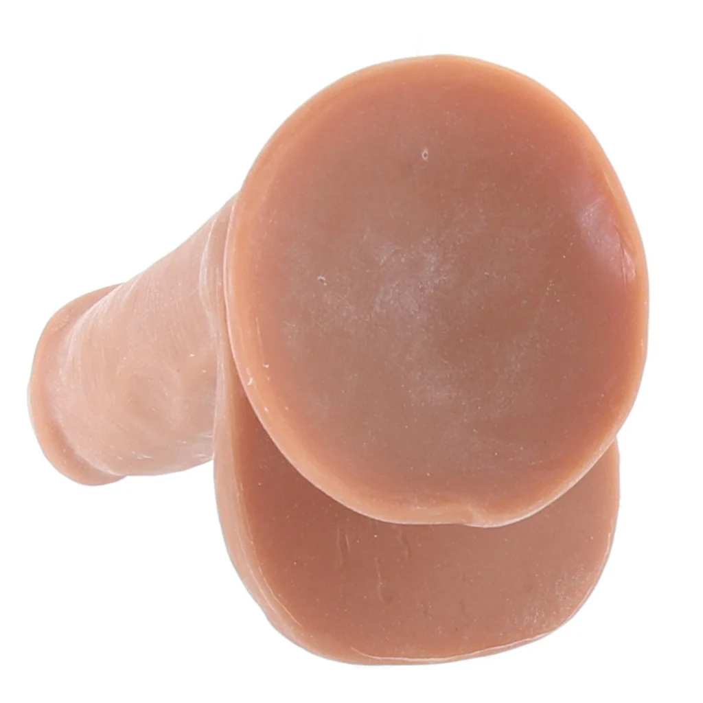 Dr. Skin Plus 6 Inch Posable Dildo in Mocha - Image 5