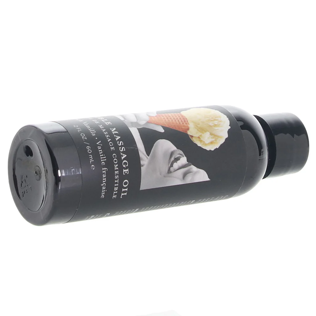 Edible Massage Oil 2oz/60ml in Vanilla - Image 5