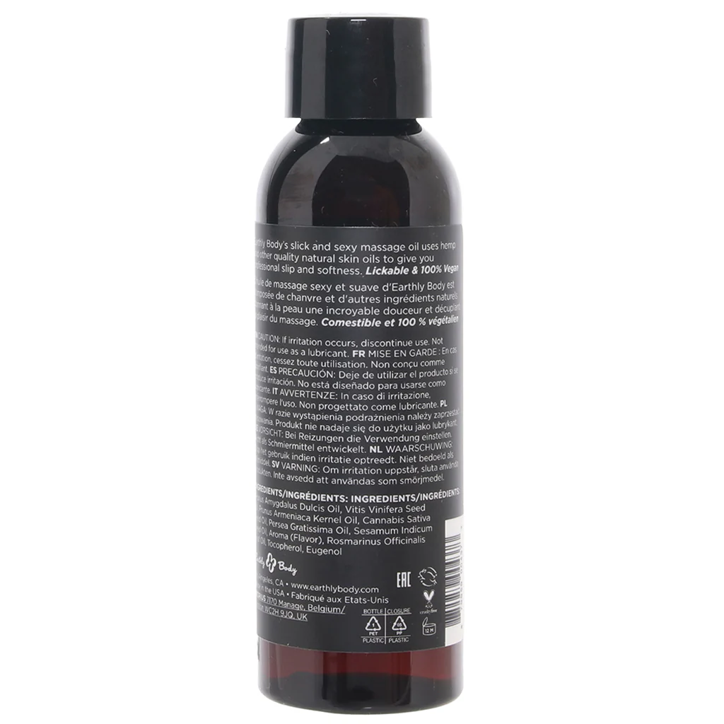 Edible Massage Oil 2oz/60ml in Cherry Burst - Image 3