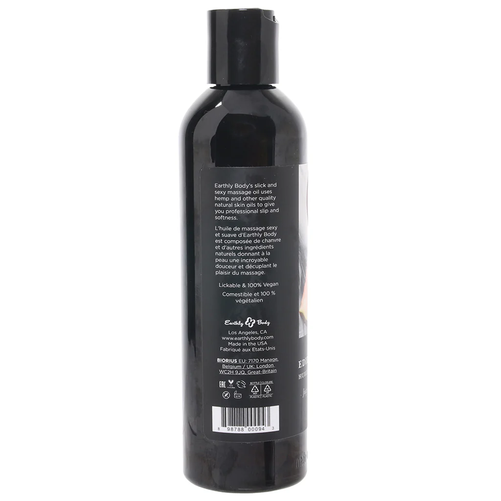 Edible Massage Oil 8oz/236ml in Watermelon - Image 6