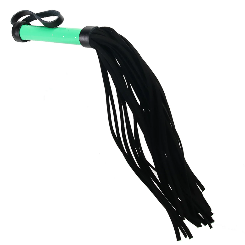 Electra Play Things Flogger in Neon Green - Image 2
