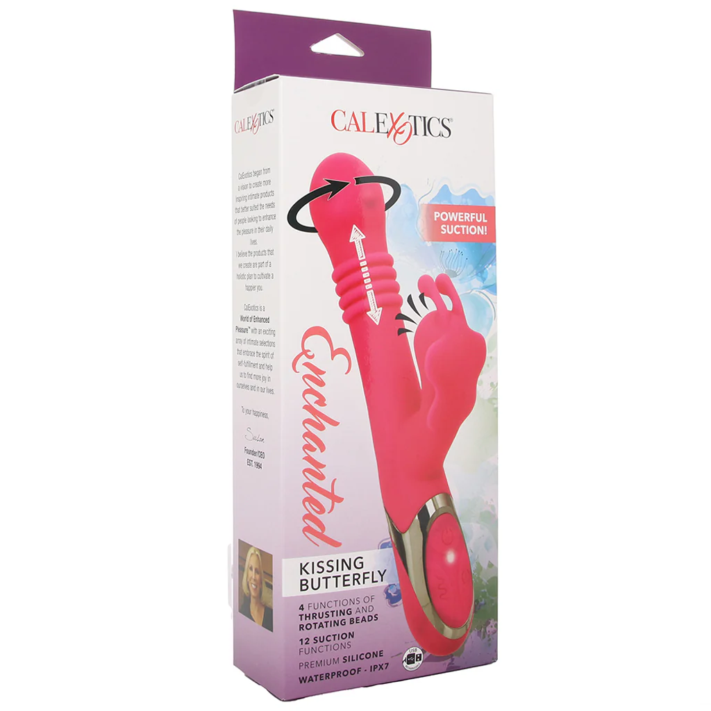 Enchanted Kissing Butterfly Thrusting Suction Rabbit Vibe - Image 6