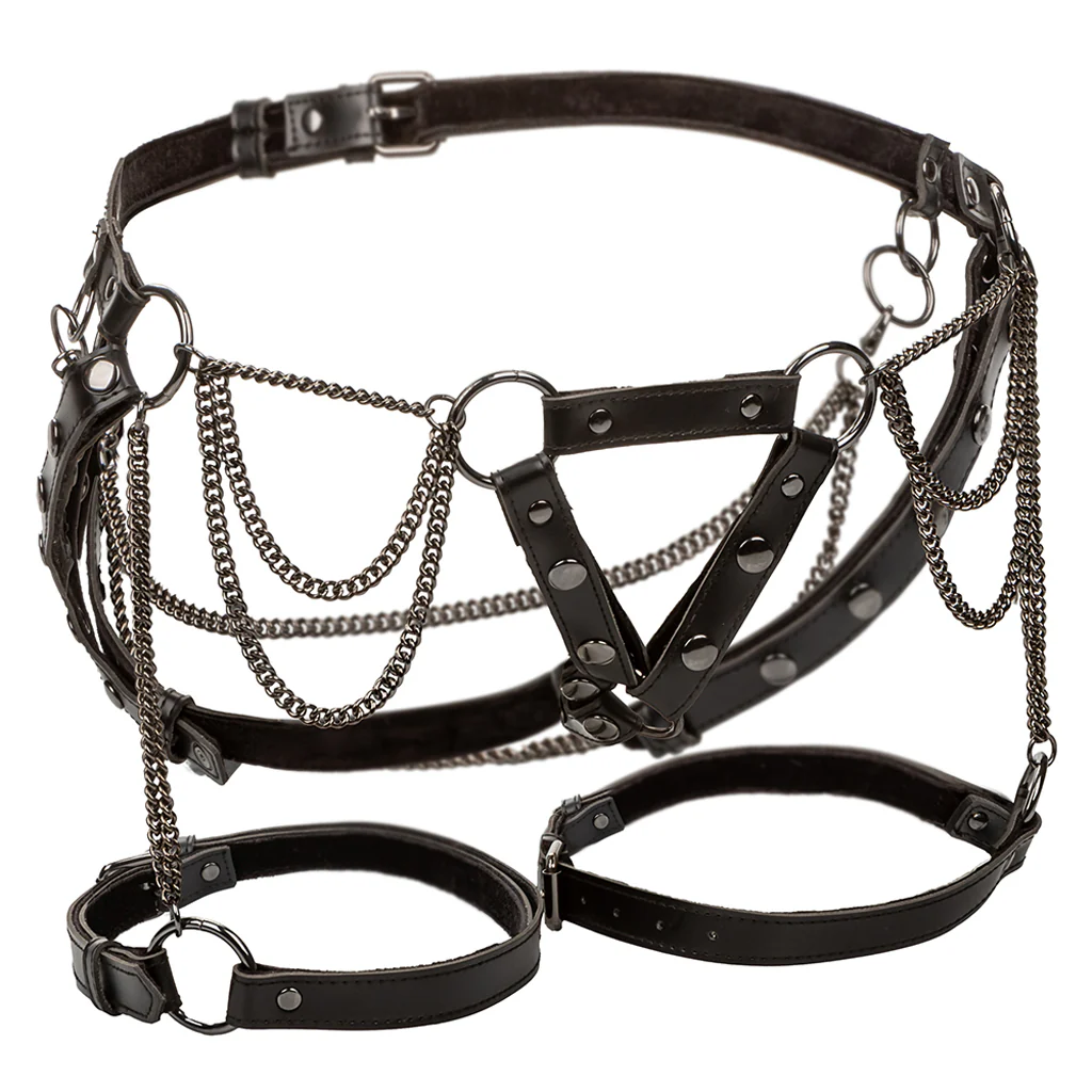 Euphoria Thigh Harness With Chains XL - Image 2