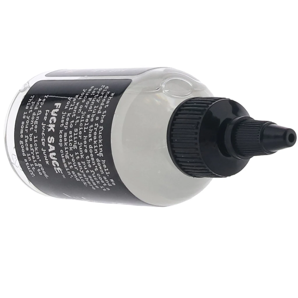 F**k Sauce Splatter Matters Unscented Hybrid Lube in 4oz - Image 2