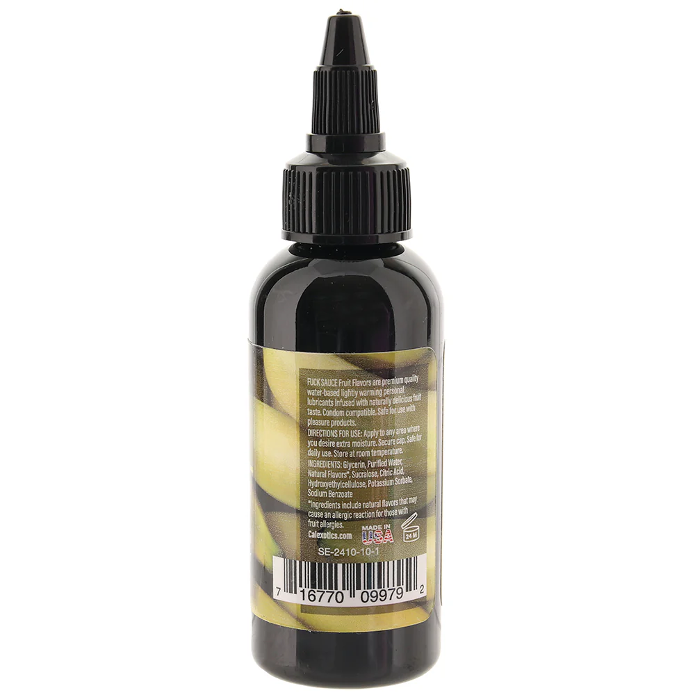F**k Sauce Water Based Lube 2oz/60ml in Banana - Image 6