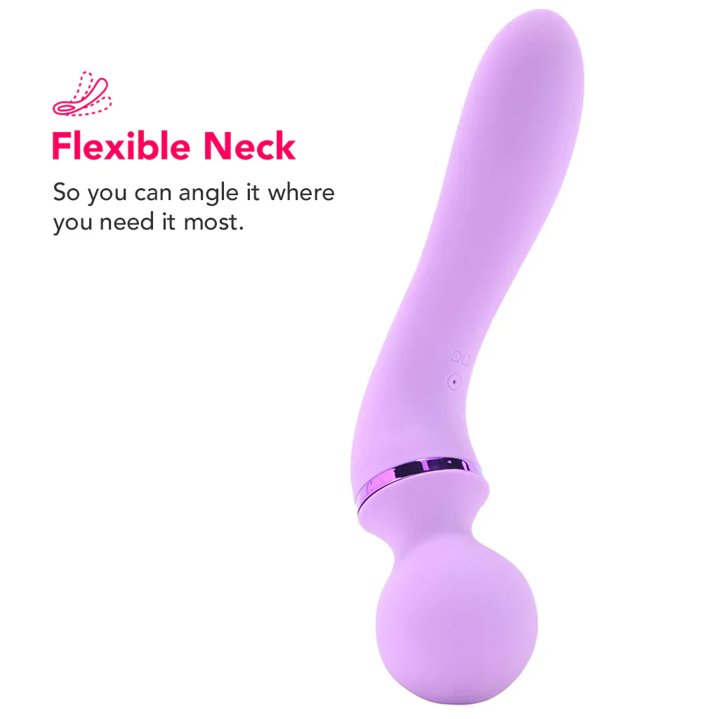 Fantasy For Her Duo Wand Massage-Her in Purple - Image 2