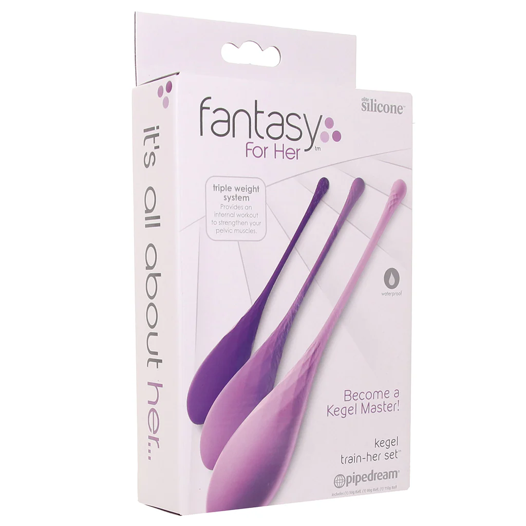 Fantasy For Her Kegel Train-Her Set in Purple - Image 9
