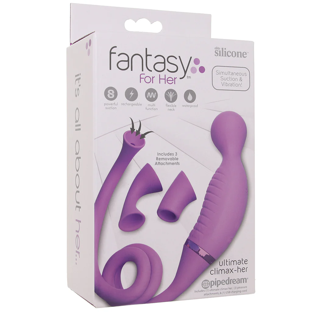 Fantasy For Her Ultimate Climax-Her Suction Vibe in Purple - Image 9