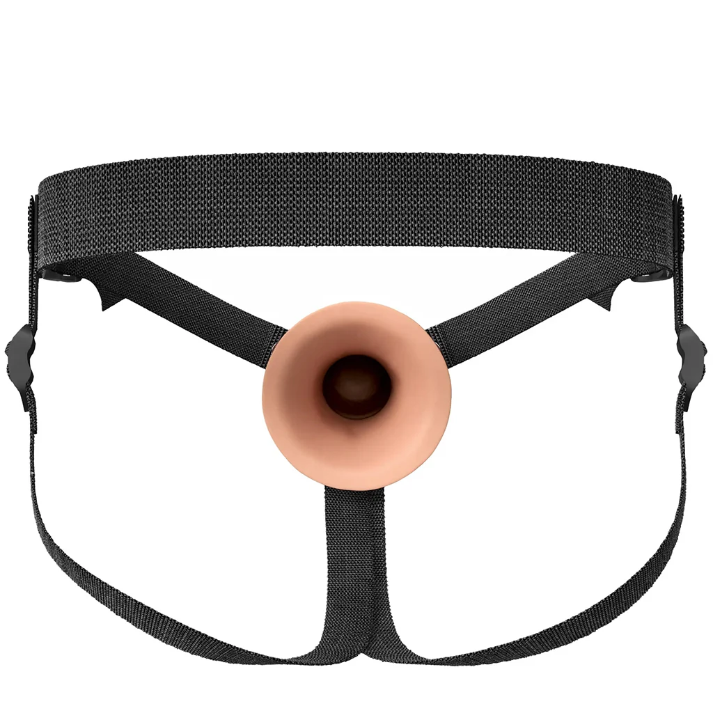 Fantasy X-tensions Elite 5 Inch Hollow Strap-On in Light - Image 5