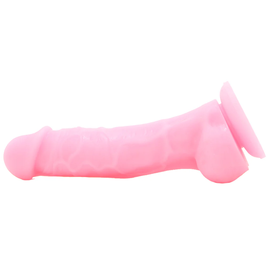Firefly 5 Inch Pleasures Firm Silicone Dildo in Pink - Image 3