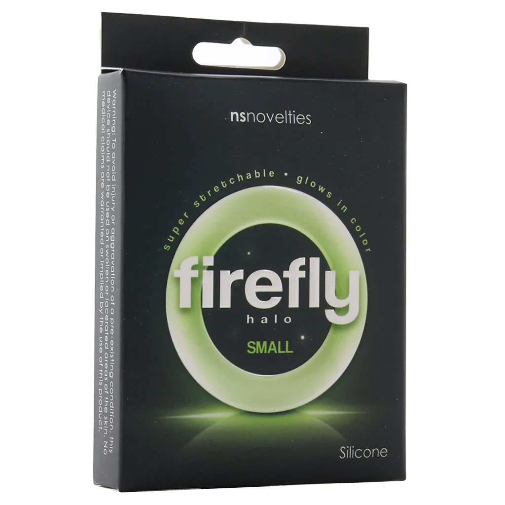 Firefly Small Halo Cock Ring in Green - Image 6