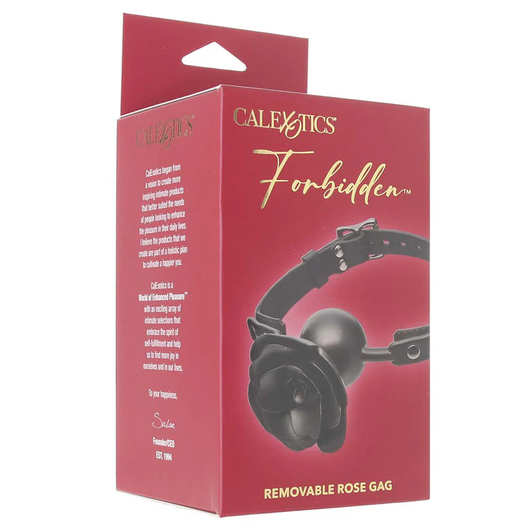Forbidden Removable Rose Gag - Image 6