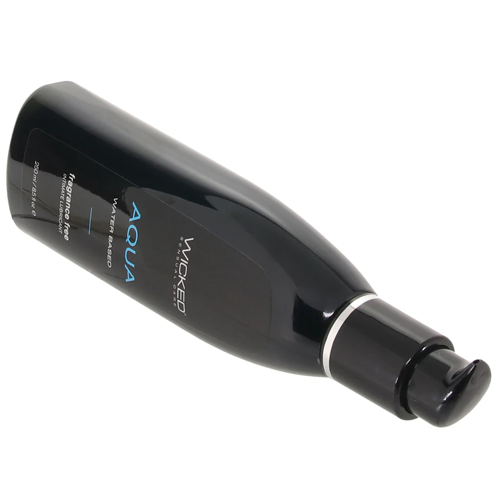 Aqua Fragrance Free Water Based Lube in 8.5oz/250ml - Image 2