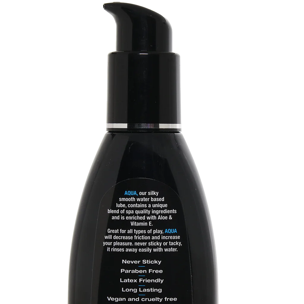 Aqua Fragrance Free Water Based Lube in 8.5oz/250ml - Image 6
